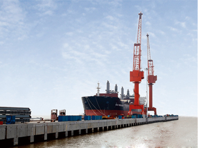 Outfitting quay construction project for Jiangsu New Hantong