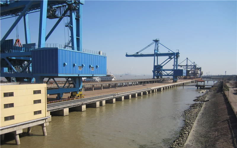 Benhui wharf construction project for Jiangsu Shagang Group